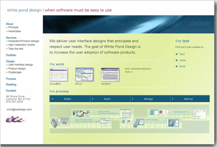 White Pond Design Screen1